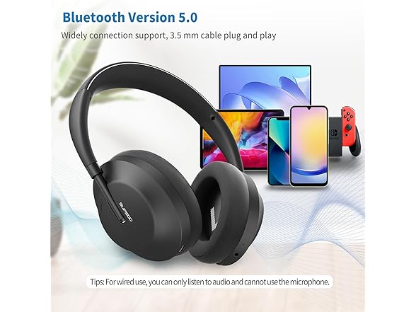 Unbktom Bluetooth Over-Ear Headphones