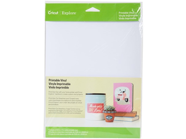 Cricut 2002636 Printable Vinyl for Die-Cuts