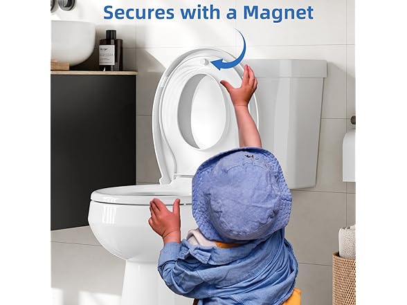 homfan Toddler Toilet Seat,Round Toilet Seat Cover