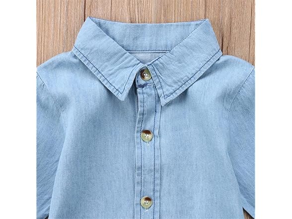 BSaogr Girls (4-5T) Casual Dresses Shirt