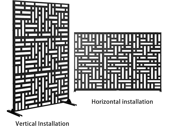 Elevens Metal Outdoor Privacy Screen