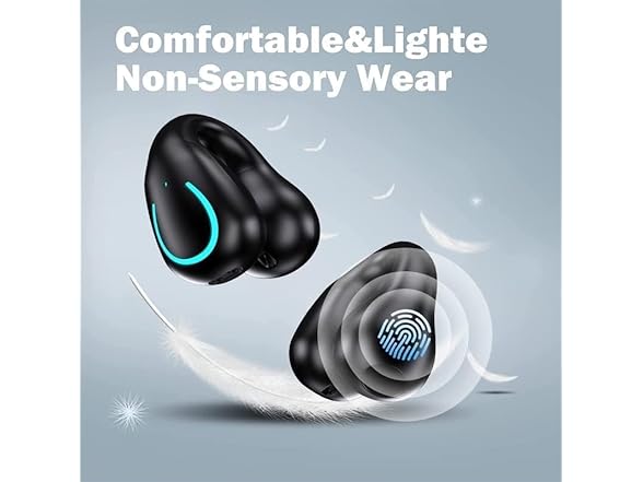 gidosha Open Ear Clip Bone Conduction Headphones