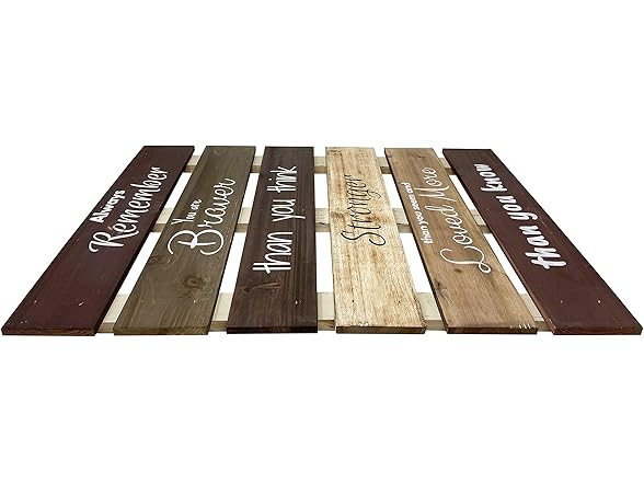 Rustic Farmhouse Motivational Wall Sign