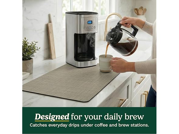 Cuisinart Coffee Mat for Countertop, 2-Pack 