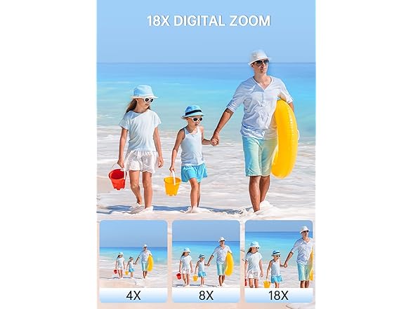 WABL 4K 64MP UHD Dual Screens Camera