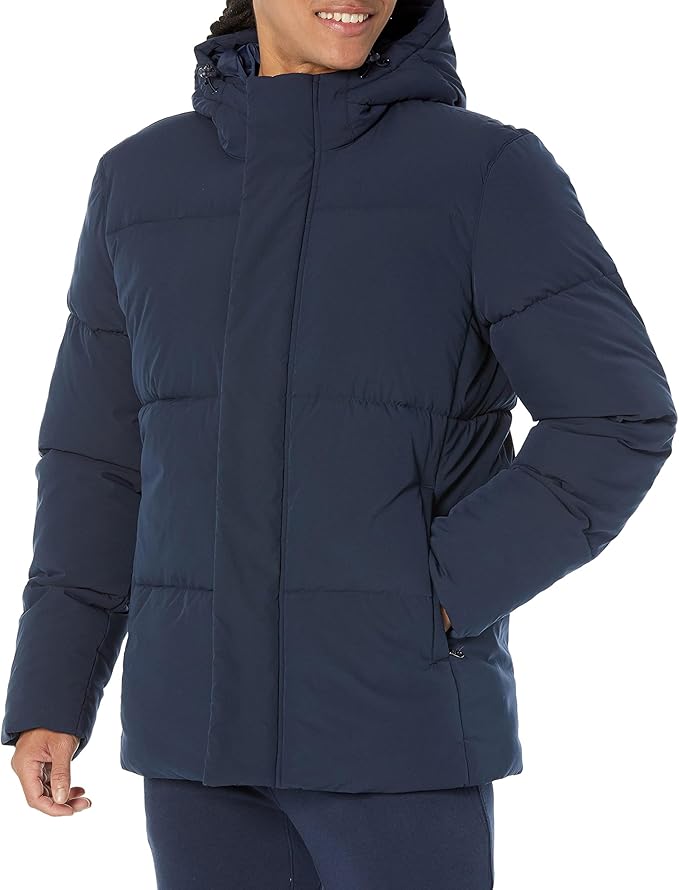Amazon Essentials Mens Hooded Puffer Coat - Gallery 12