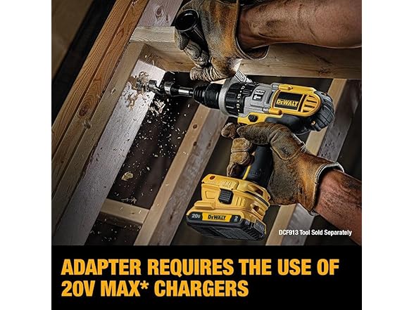 DEWALT DCA2203C 20V MAX Battery Adapter Kit