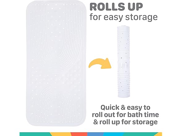 Nuby Cushioned Bath Mat for Babies and Toddlers