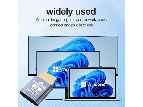 4Pc HDMI Plug fit-Headless Display