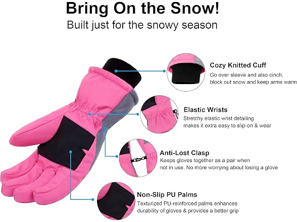 Simplicity Kids' (4-6Y) Waterproof Ski Suit - Gallery 5