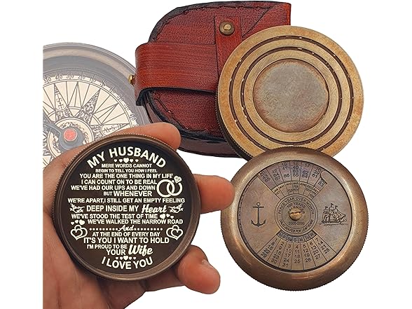 to My Husband Compass I Love You