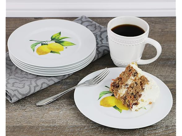 Calypso Basics Melamine Salad Plates Set of 6