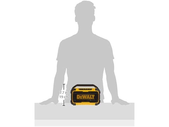 DEWALT DCR010 20V MAX Bluetooth Speaker