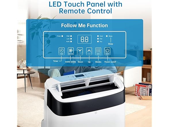Vossfamul 10000 BTU Portable Air Conditioner