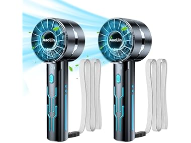 $13.99, Was $43.99, 68% Off! 2pcs Portable Turbo Fan dealfomo