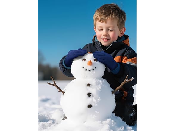 Cooraby Boys (2-5T) Kids Magic Gloves Knit Gloves