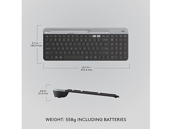 Logitech K585 Multi-Device Slim Wireless Keyboard