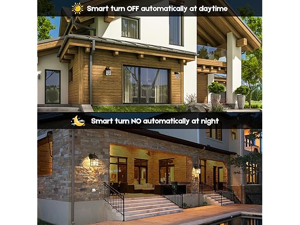 Brightever Dusk to Dawn Outdoor Wall Light Fixture 2Pack