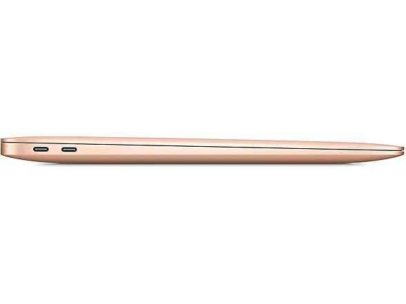 Apple Late 2020 MacBook Air with Apple M1 Chip, 13-inch, 8GB RAM, 256GB SSD, Gold (Renewed) (Open Box)