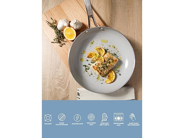 Sur La Table Kitchen Essential 10 Inch Deep Frying Pan 