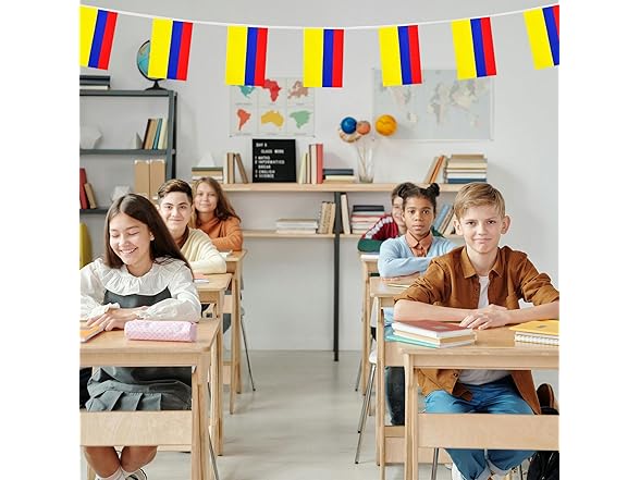 GSYLPFT Columbia String Flags 33ft