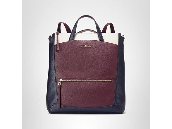 Cole Haan Womens Grand Ambition Leather Backpack