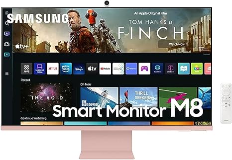Samsung 32" M80C 4k Smart Monitor | Sunset Pink - Gallery 15