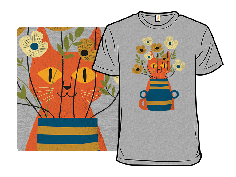 Cat Behind the Flowerpot - Gallery 8