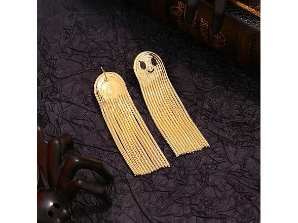 HolidayQbee Halloween Ghost Earrings
