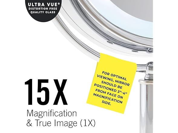 Danielle Creations Double-Sided L.E.D. Vanity Mirror