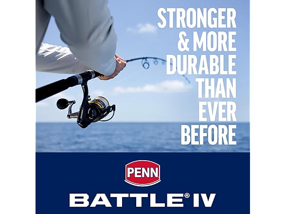 PENN 6'6" Battle IV Fishing Rod and Reel Combo