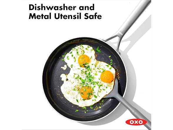 OXO Mira Stainless Steel Nonstick, 10" Frying Pan