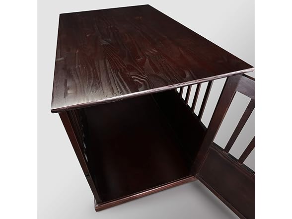 Casual Home Wooden Large Pet Crate, End Table