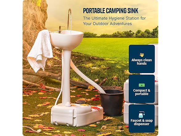 Alpcour Portable Sink - 17L