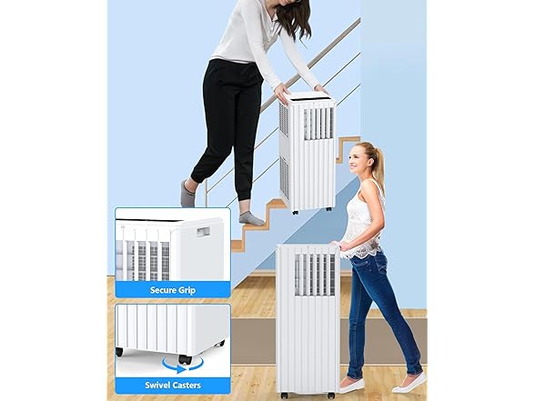 GarveeTech 350sqft 3-in-1 Portable AC