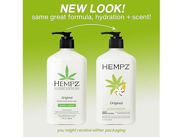 Hempz Body Moisturizer Original 17 Ounce