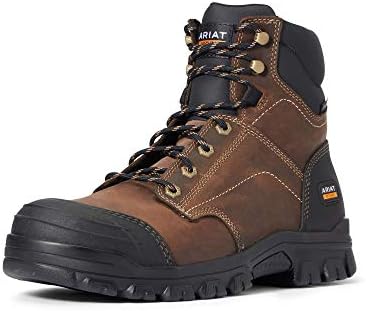 Ariat Treadfast 6" Steel Toe Work Men's Boots Distressed Brown Size 12