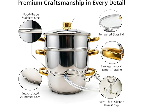 MCY Steam Juicer Extractor 5Qt