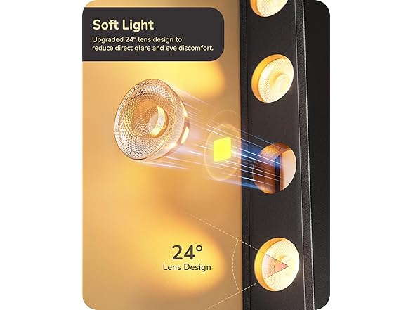 Black LED Floor Lamp