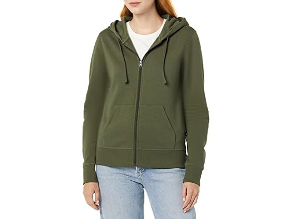 Amazon Essentials Women Fleece Full-zip Hoodie