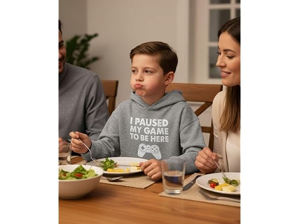 Tstars (L) I Paused My Game Be Here Funny Hoodie