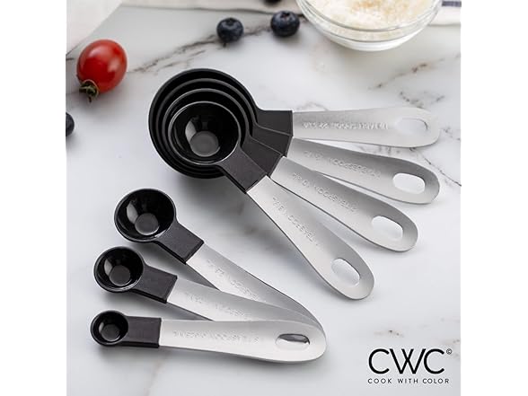 12 Pc Measuring Cups & Spoons Set