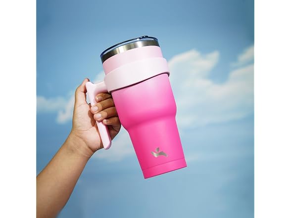 Konokyo 40 oz Tumbler with Handle Sakura