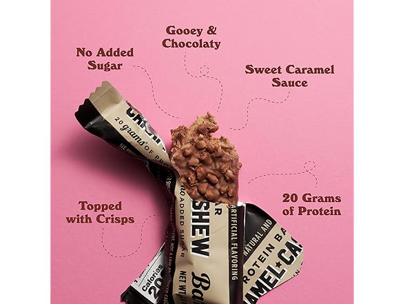 12CT Barebells Caramel Cashew Bars