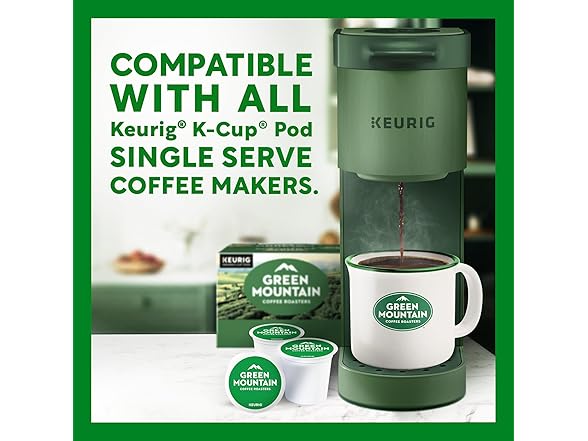 Green Mountain Coffee Roasters Half Caff Coffee, 96 Count