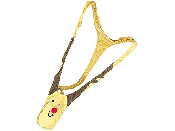 Orino Mankini Thong Christmas Reindeer