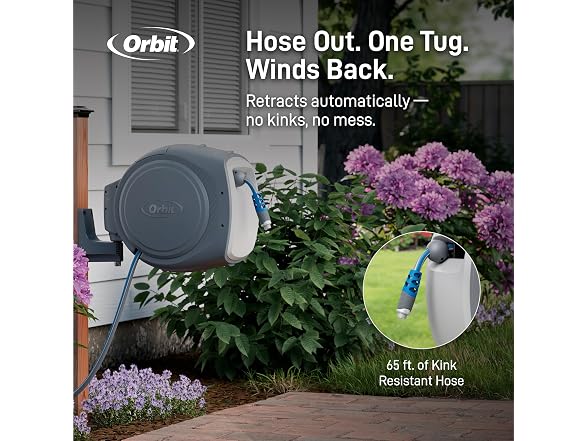 Orbit X-Rol 65 ft Auto-Retractable Hose Reel