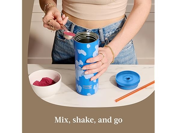 Contigo x Ally Love Streeterville Tumbler, 24oz, Stellar Jay