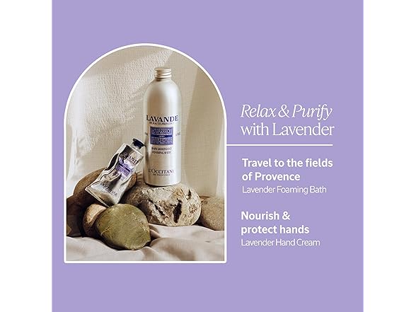 (2 Pack) L'Occitane Lavender Hand Cream, 2.6 oz