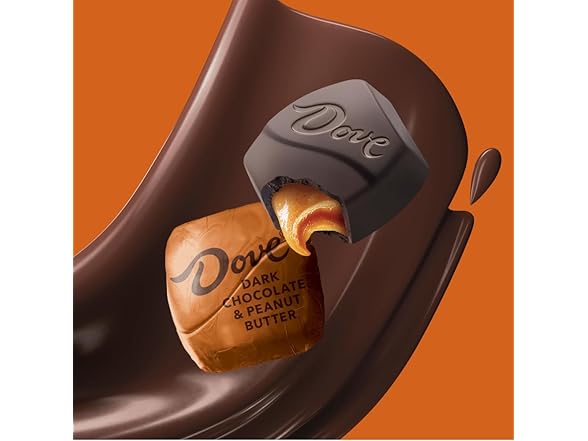 Dove Dark Chocolate PB Hearts 6.74oz